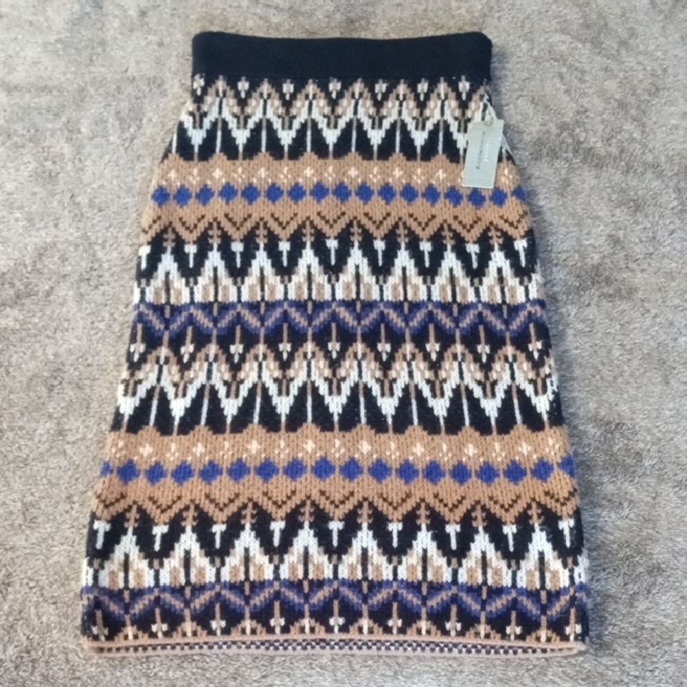 Anthropologie NWT Saoirse sweater skirt
